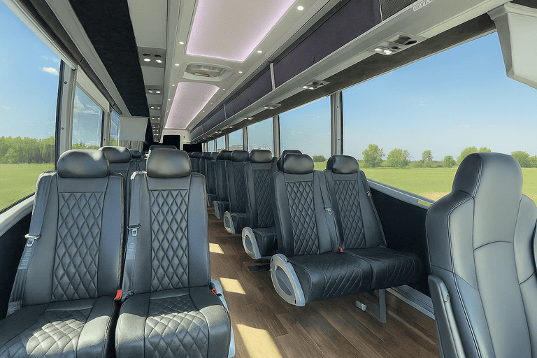 coach bus in College Station