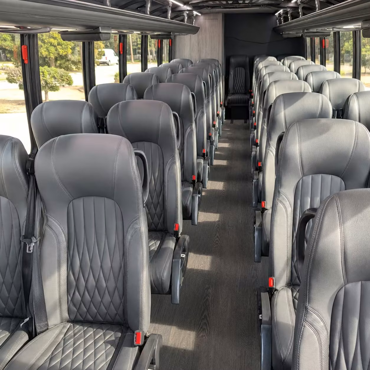 35 passenger minibus inside