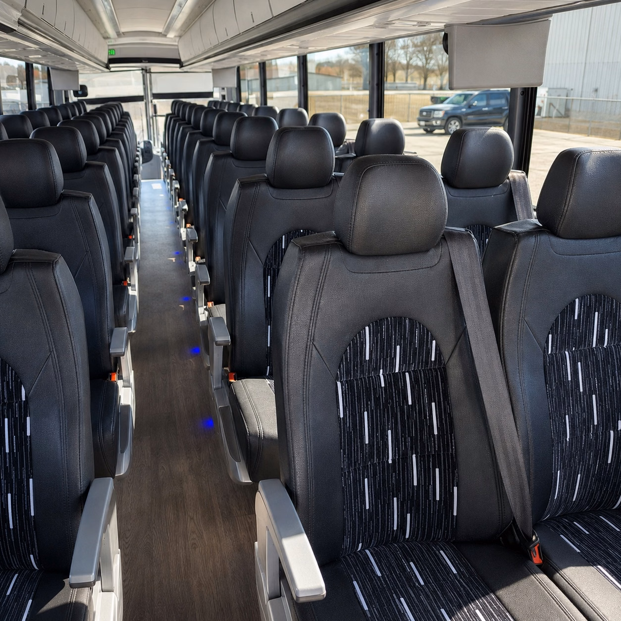 ready to book a government charter bus for conferences at the george bush presidential library