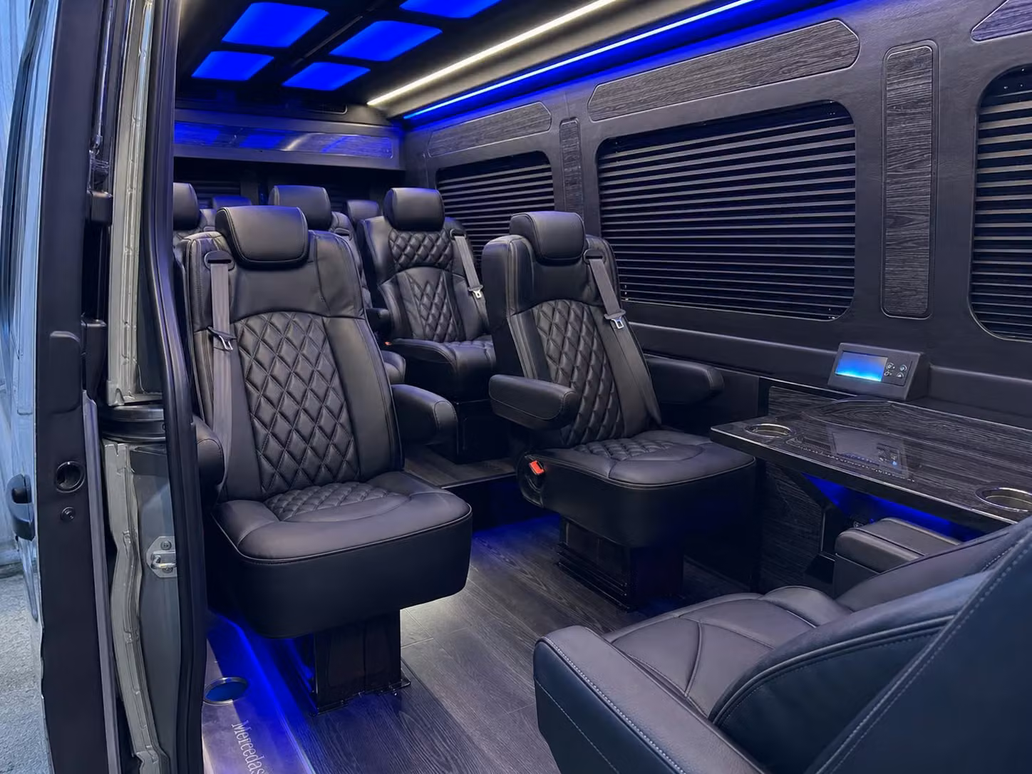 sprinter van transportation for groups and events across college station