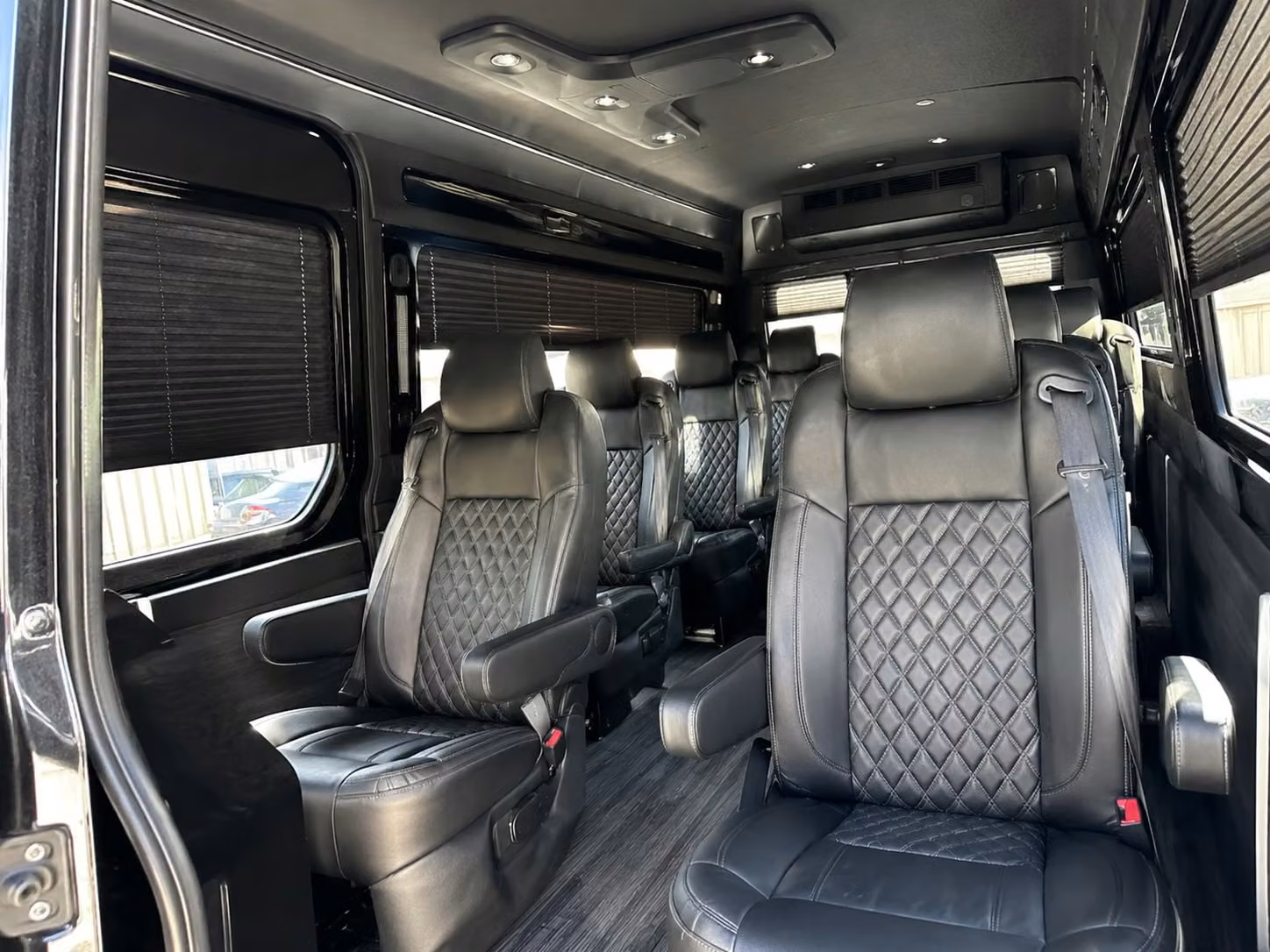 sprinter van with driver interior