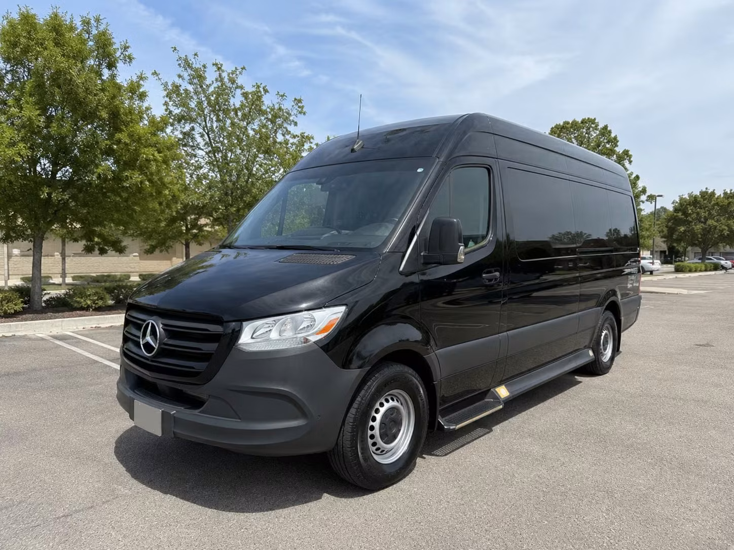 sprinter van with driver